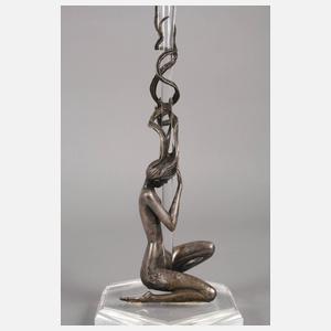 Figürliches Vasenpaar Silber