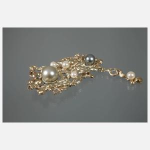 Ungewöhnlicher Designanhänger mit Perlen