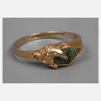 Lapponia Damenring mit Smaragd111