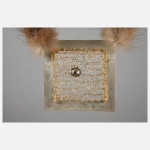 Designcollier mit Pelz