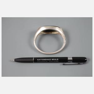 Armreif mit Onyxbesatz