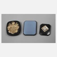 Drei Schmucksteine111