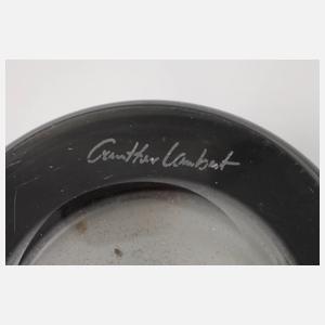 Drei Teile modernes Glas