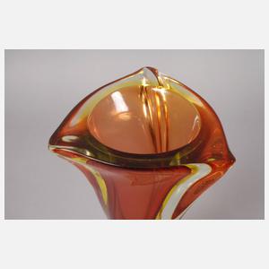 Murano große Vase Sommerso