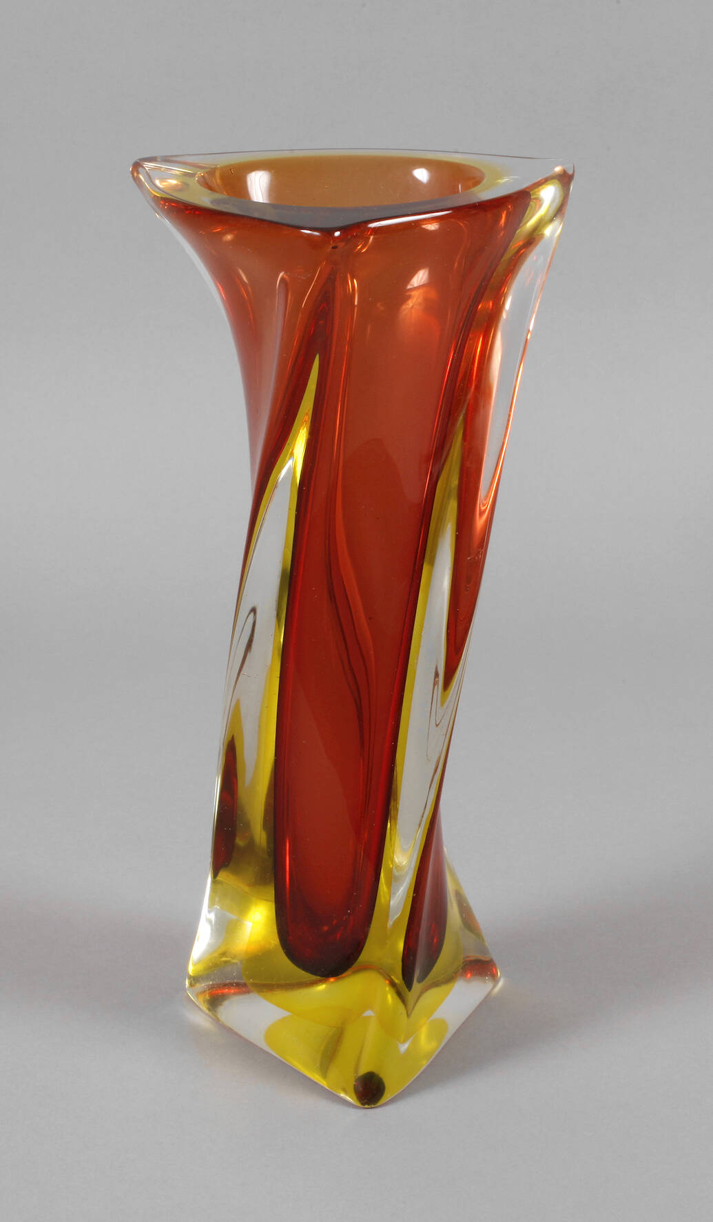 Murano große Vase Sommerso