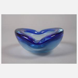 Murano Aschenschale Sommerso