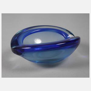 Murano Aschenschale Sommerso