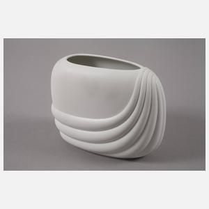 Konvolut Designvasen mit Reliefdekor