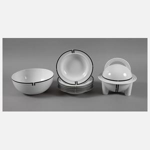 Rosenthal Suppenservice "Cupola Nera"