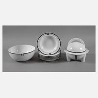 Rosenthal Suppenservice "Cupola Nera"111