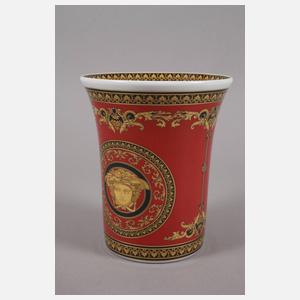 Rosenthal große Platte und Vase "Medusa Red"