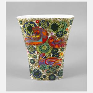 Rosenthal große Vase "Feuervogel"