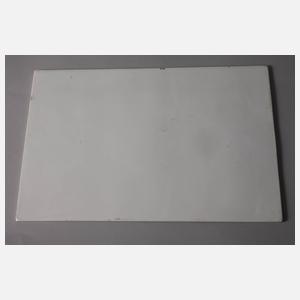 Bildplatte "Blumen windende Abra-Schäferin"