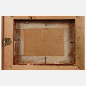 Bildplatte "Knaben beim Kartenspiel"