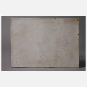 Bildplatte "Knaben beim Kartenspiel"