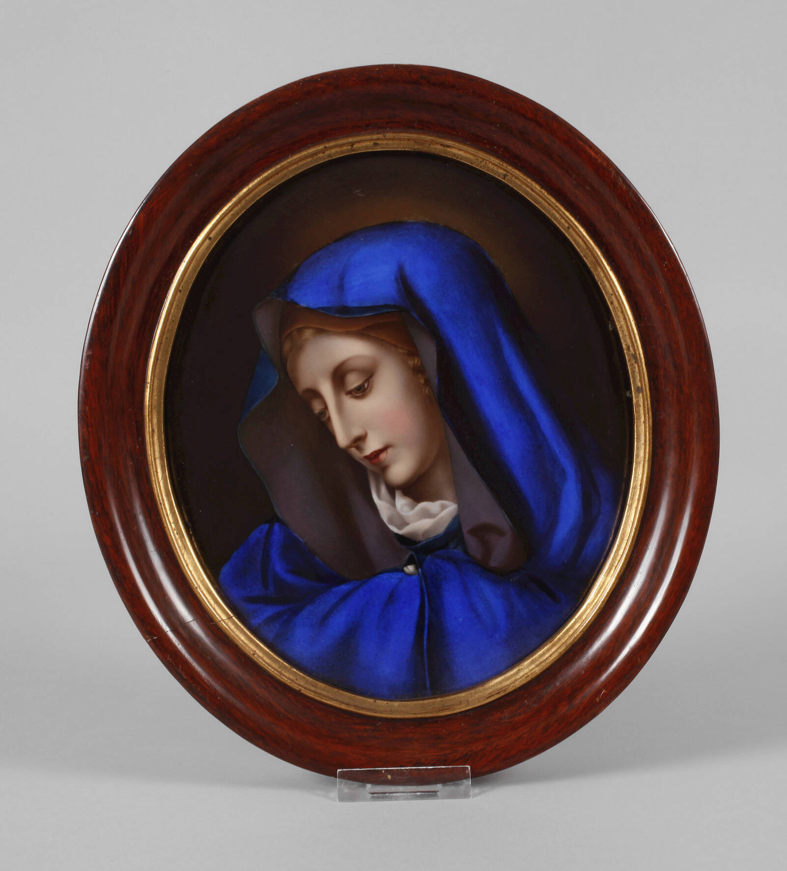 KPM Berlin Bildplatte "Madonna del Dito"