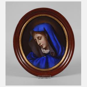 KPM Berlin Bildplatte "Madonna del Dito"