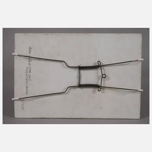 Bildplatte Portrait Prinz Wilhelm II. von Nassau-Oranien