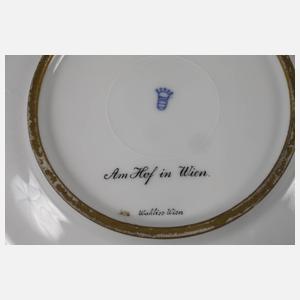 Wahliss Wien Ansichtenteller "Am Hof in Wien"