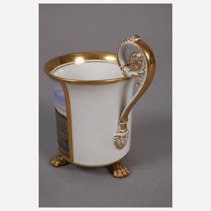 KPM Berlin Ansichtentasse British Hotel Berlin