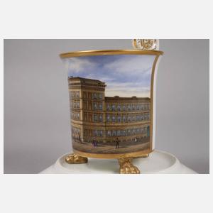 KPM Berlin Ansichtentasse British Hotel Berlin