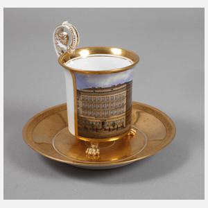 KPM Berlin Ansichtentasse British Hotel Berlin