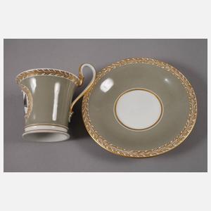 KPM Berlin patriotische Sammeltasse