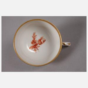 KPM Berlin Mokkatasse mit Camaieumalerei