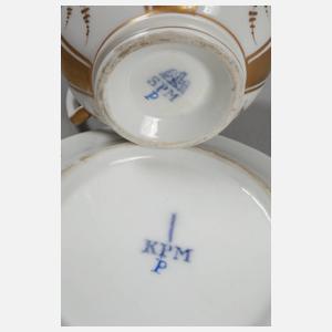 KPM/Schumann Berlin Sammeltasse Blumenmalerei