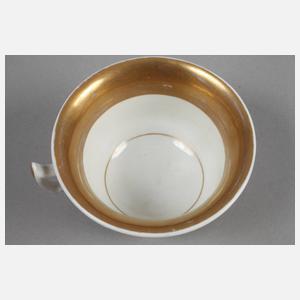 KPM/Schumann Berlin Sammeltasse Blumenmalerei