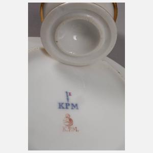 KPM Berlin Vitrinentasse Blumenmalerei