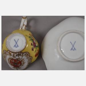 Volkstedt Wappentasse Sachsen–Polen