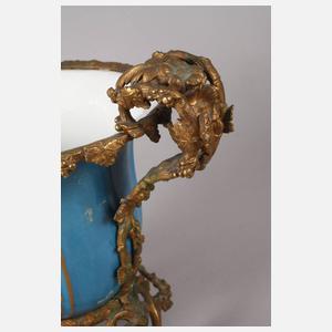 Frankreich prunkvolle Jardiniere mit Bronzemontur