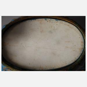 Frankreich prunkvolle Jardiniere mit Bronzemontur