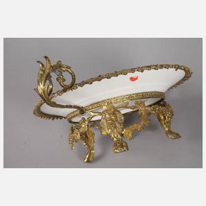 Frankreich prunkvoller Tafelaufsatz mit Bronzemontur