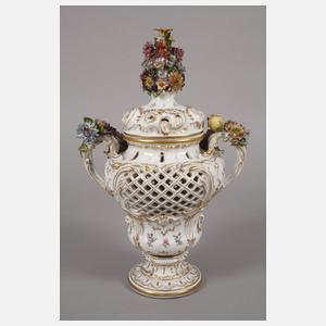 Frankreich Potpourri-Deckelvase