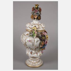 Frankreich Potpourri-Deckelvase