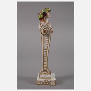 Frankreich Herme mit Männerkopf