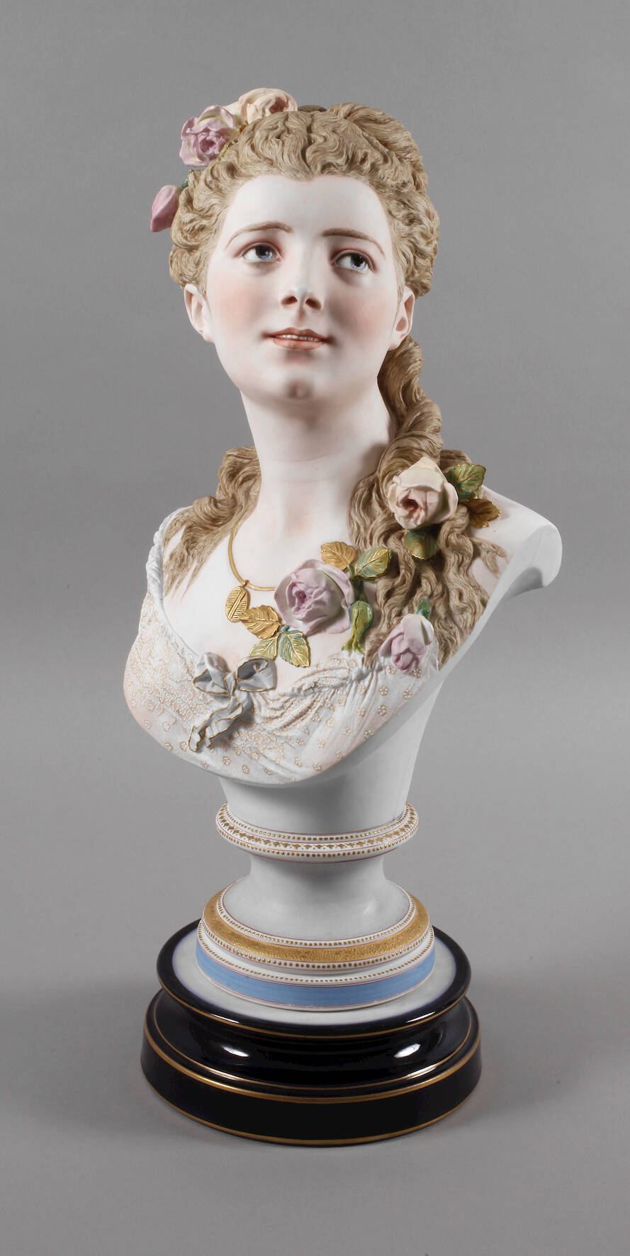 Frankreich große Damenbüste und Sockel