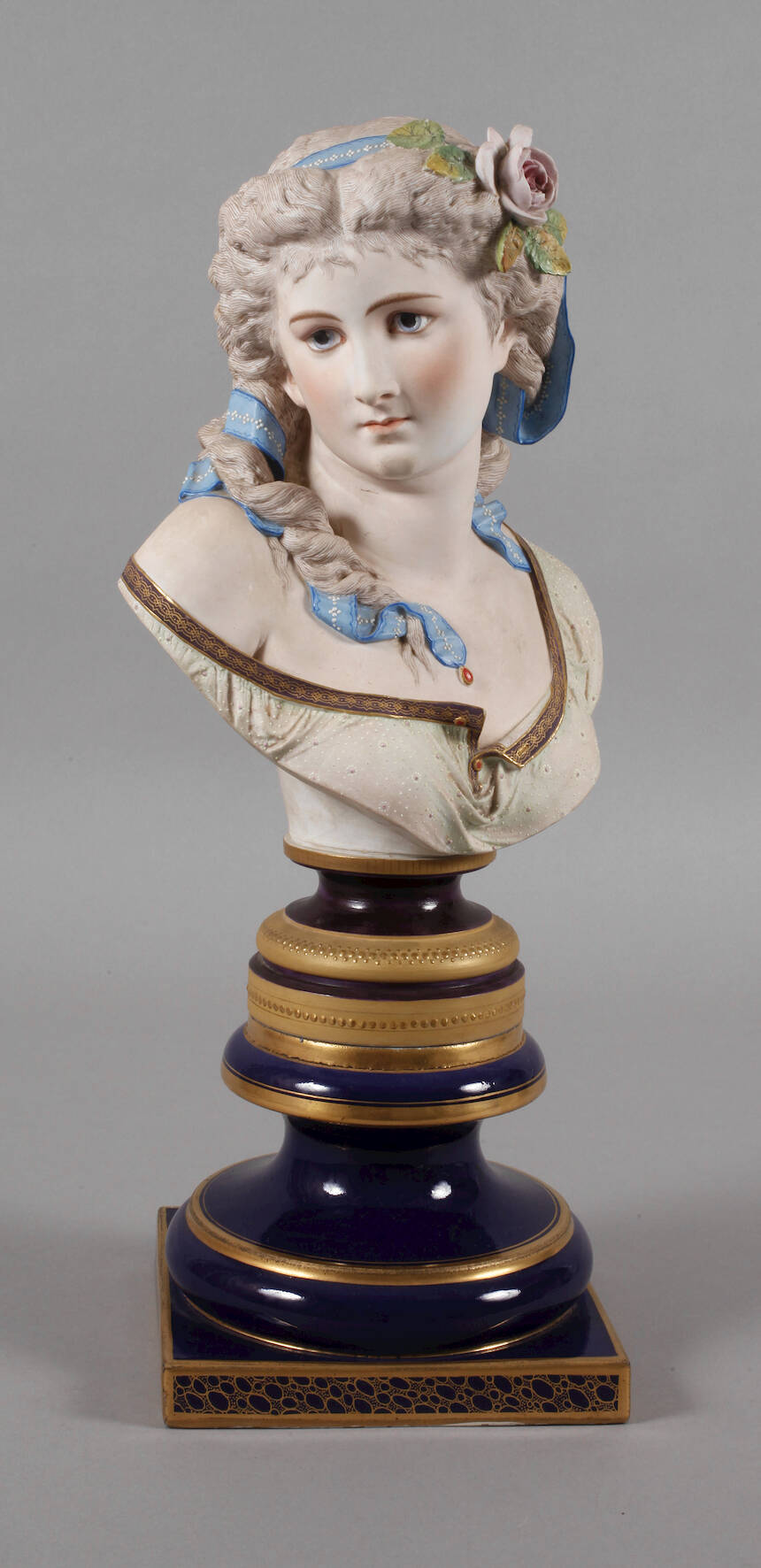 Frankreich Damenbüste und Sockel