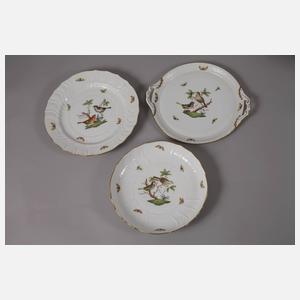 Herend Ungarn umfangreiches Kaffee-/Speiseservice "Rothschild"