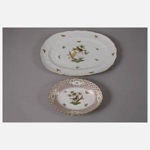 Herend Ungarn umfangreiches Kaffee-/Speiseservice "Rothschild"