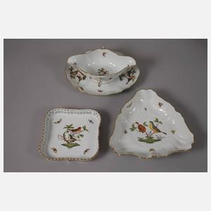 Herend Ungarn umfangreiches Kaffee-/Speiseservice "Rothschild"