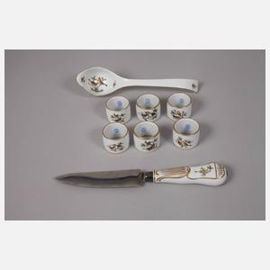 Herend Ungarn umfangreiches Kaffee-/Speiseservice "Rothschild"