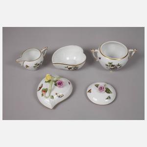 Herend Ungarn umfangreiches Kaffee-/Speiseservice "Rothschild"