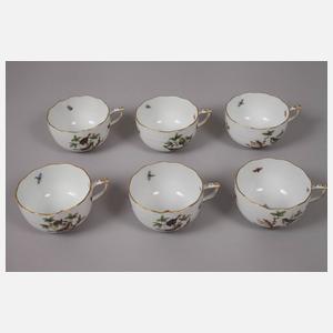 Herend Ungarn umfangreiches Kaffee-/Speiseservice "Rothschild"