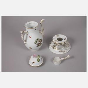 Herend Ungarn umfangreiches Kaffee-/Speiseservice "Rothschild"