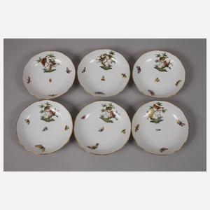 Herend Ungarn umfangreiches Kaffee-/Speiseservice "Rothschild"