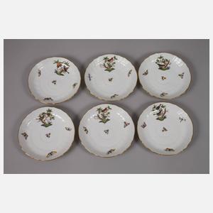 Herend Ungarn umfangreiches Kaffee-/Speiseservice "Rothschild"