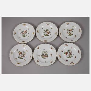 Herend Ungarn umfangreiches Kaffee-/Speiseservice "Rothschild"